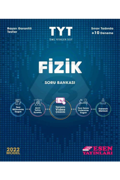 TYT Fizik Soru Bankası Esen Yayınları Fotokopi GO - Tüm Sınavlarda Daha İleriye