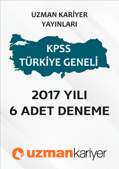 UZMAN KARİYER 6 ADET DENEME Fotokopi GO - Tüm Sınavlarda Daha İleriye
