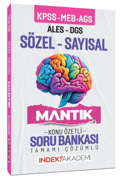 2025 KPSS MEB AGS ALES DGS Sözel Sayısal Mantık Konu Özetli Soru Bankası İndeks Akademi Fotokopi GO - Tüm Sınavlarda Daha İleriye