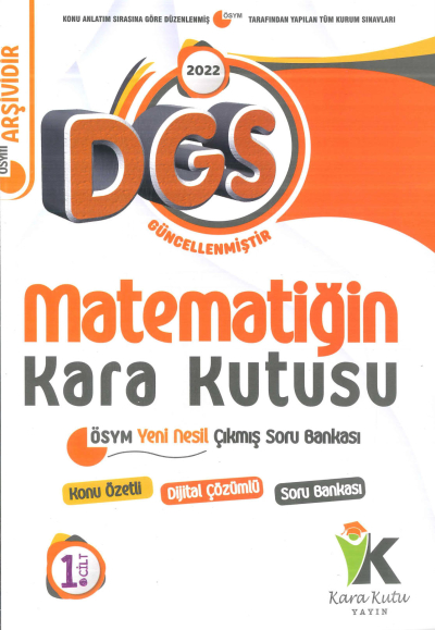 MATEMATİĞİN KARA KUTUSU 1. CİLT Fotokopi GO - Tüm Sınavlarda Daha İleriye