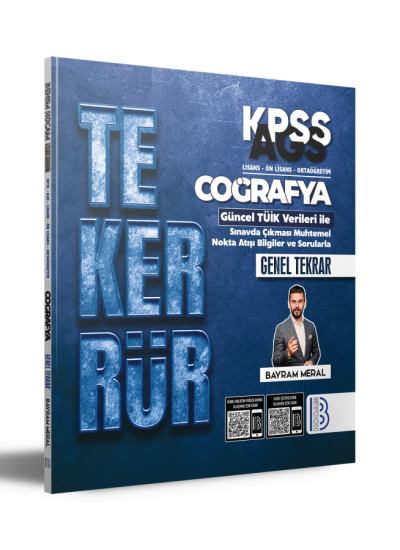 2026 KPSS Coğrafya Tekerrür Genel Tekrar Benim Hocam Fotokopi GO - Tüm Sınavlarda Daha İleriye