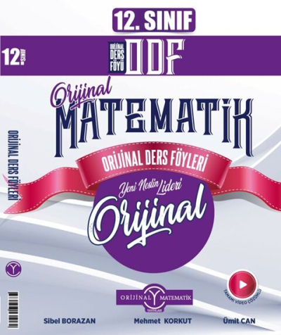 Mikro 12. Sınıf Matematik ODF Orijinal Ders Föyleri Orijinal Yayınları Fotokopi GO - Tüm Sınavlarda Daha İleriye
