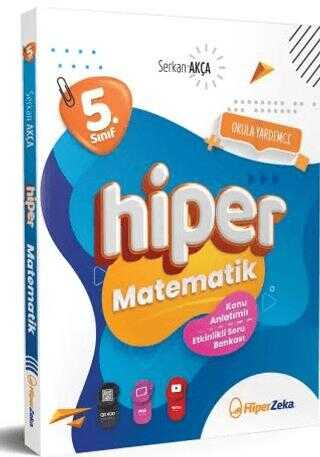 Hiper Zeka Yayınları 5. Sınıf Hiper Matematik Konu Anlatımlı - Etkinlikli Soru Bankası Fotokopi GO - Tüm Sınavlarda Daha İleriye
