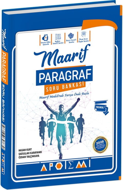 Paragraf Maarif Soru Bankası Apotemi Yayınları Fotokopi GO - Tüm Sınavlarda Daha İleriye