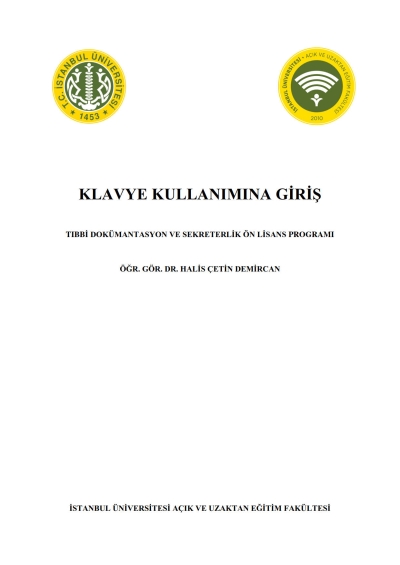 Klavye Kullanımına Giriş Fotokopi GO - Tüm Sınavlarda Daha İleriye