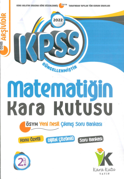 MATEMATİĞİN KARA KUTUSU CİLT 2 Fotokopi GO - Tüm Sınavlarda Daha İleriye