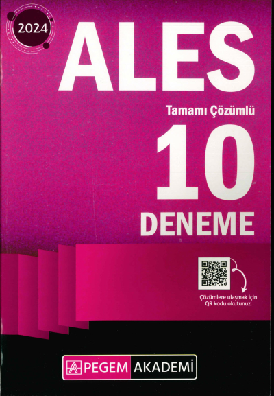 ALES TAMAMI ÇÖZÜMLÜ 10 DENEME Fotokopi GO - Tüm Sınavlarda Daha İleriye