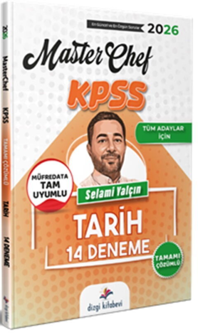 2026 Tüm Adaylar İçin MasterChef Kpss Tarih Tamamı Çözümlü 14 Deneme Dizgi Kitap Fotokopi GO - Tüm Sınavlarda Daha İleriye