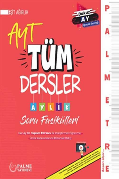 Palmetre Ayt Eşit Ağırlık Tüm Dersler Aylık Soru Fasikülleri Fotokopi GO - Tüm Sınavlarda Daha İleriye