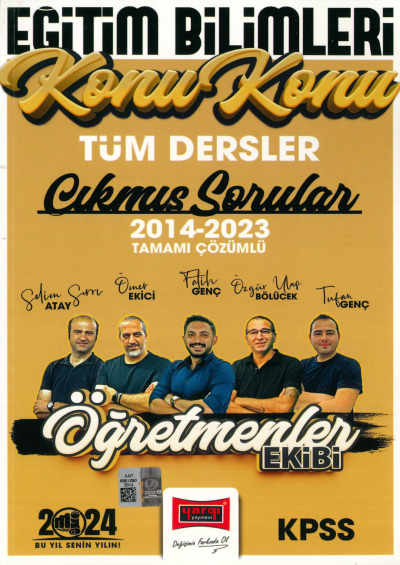 KONU KONU ÇIKMIŞ SORULAR 2014-2023 TAMAMI ÇÖZÜMLÜ ÖĞRETMENLER EKİBİ Fotokopi GO - Tüm Sınavlarda Daha İleriye