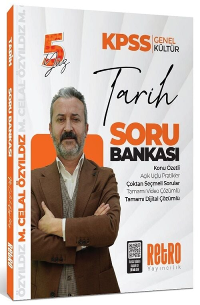2026 KPSS Genel Kültür Tarih Soru Bankası Retro Yayıncılık Fotokopi GO - Tüm Sınavlarda Daha İleriye