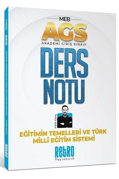 2025 MEB AGS Türk Milli Eğitim Sistemi ve Eğitimin Temelleri Ders Notu Retro Kitap Fotokopi GO - Tüm Sınavlarda Daha İleriye