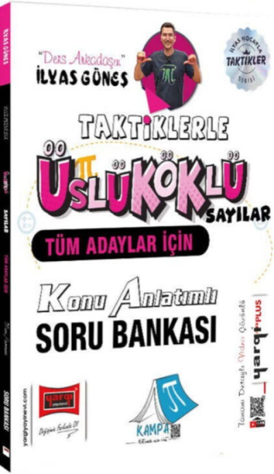 Tüm Adaylar İçin Taktiklerle Üslü Köklü Sayılar Konu Anlatımlı Soru Bankası Yargı Yayınları Fotokopi GO - Tüm Sınavlarda Daha İleriye