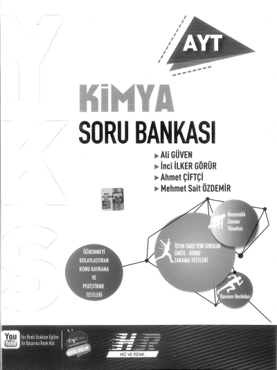 AYT KİMYA SORU BANKASI Fotokopi GO - Tüm Sınavlarda Daha İleriye