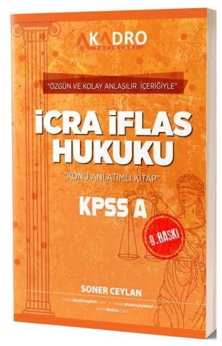 A Kadro Yayınları KPSS A Grubu İcra İflas Hukuku Konu Anlatımlı Fotokopi GO - Tüm Sınavlarda Daha İleriye
