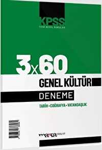 GK 3*60 DENEME (TARİH-COĞ.-VAT) TAMAMI VİDEO ÇÖZÜMLÜ Fotokopi GO - Tüm Sınavlarda Daha İleriye