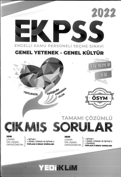 EKPSS TÜM ADAYLAR TAMAMI ÇÖZÜMLÜ ÇIKMIŞ SORULAR Fotokopi GO - Tüm Sınavlarda Daha İleriye