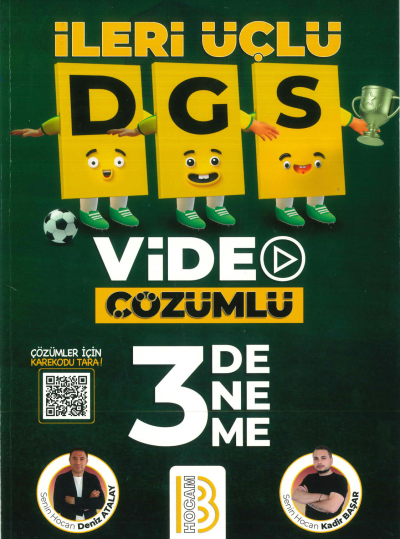 İLERİ ÜÇLÜ 3 DENEME VİDEO ÇÖZÜMLÜ Fotokopi GO - Tüm Sınavlarda Daha İleriye