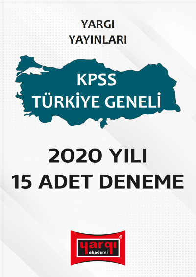 YARGI 15 ADET DENEME Fotokopi GO - Tüm Sınavlarda Daha İleriye