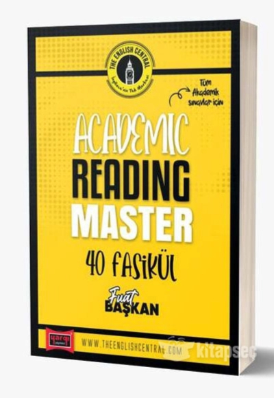 YDS Tüm Akademik İngilizce Sınavları İçin Academic Reading Master 40 Fasikül Fotokopi GO - Tüm Sınavlarda Daha İleriye