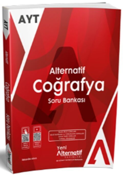 Alternatif Yayınları AYT Coğrafya Soru Bankası Fotokopi GO - Tüm Sınavlarda Daha İleriye