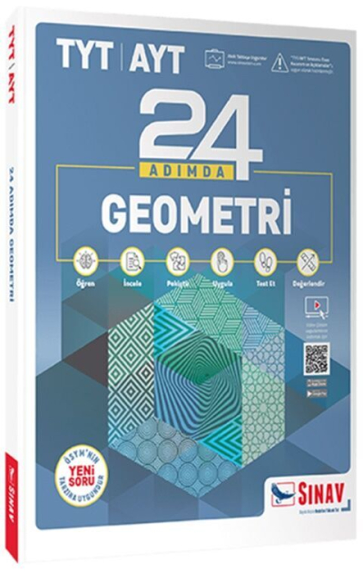TYT AYT Geometri 24 Adımda Konu Anlatımlı Soru Bankası Sınav Yayınları Fotokopi GO - Tüm Sınavlarda Daha İleriye