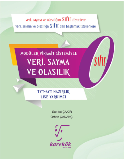 TYT AYT Veri, Sayma ve Olasılık Sıfır 0 Konu Anlatımı Karekök Yayınları Fotokopi GO - Tüm Sınavlarda Daha İleriye