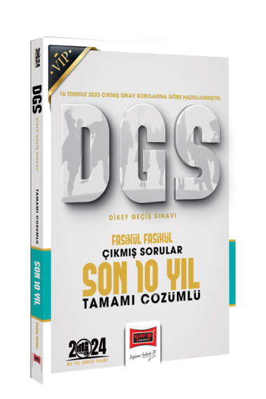 2024 DGS Çıkmış Sorular Fasikül Fasikül Tamamı Çözümlü Son 10 Yıl Fotokopi GO - Tüm Sınavlarda Daha İleriye