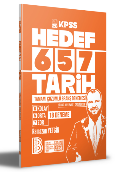 2026 KPSS Tarih 18 Deneme Benim Hocam Yayınları Fotokopi GO - Tüm Sınavlarda Daha İleriye