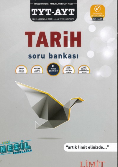 TYT-AYT YENİ NESİL TARİH SORU BANKASI Fotokopi GO - Tüm Sınavlarda Daha İleriye