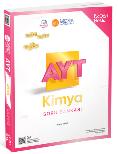 2026 AYT Kimya Konu Özetli Soru Bankası Üç Dört Beş Yayınları Fotokopi GO - Tüm Sınavlarda Daha İleriye