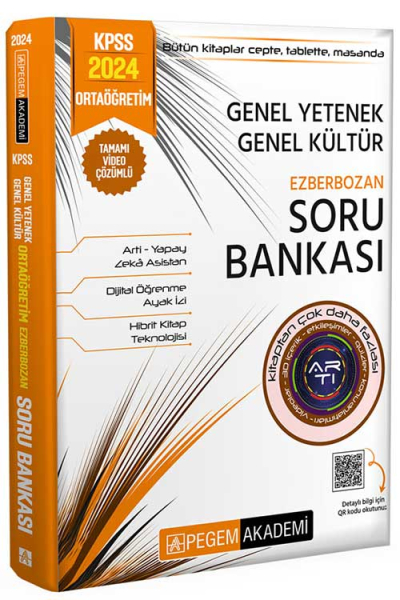 2024 KPSS Genel Yetenek Genel Kültür Ortaöğretim Ezberbozan Soru Bankası