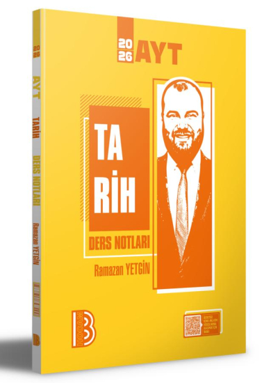 2026 AYT Tarih Ders Notları Ramazan Yetgin Benim Hocam Yayınları Fotokopi GO - Tüm Sınavlarda Daha İleriye