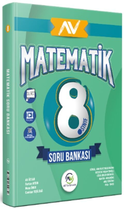 8. Sınıf LGS Matematik Soru Bankası Av Yayınları Fotokopi GO - Tüm Sınavlarda Daha İleriye