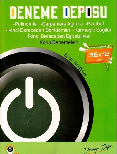 AYT Matematik Polinomlar, Çarpanlara Ayırma, Parabol Deneme Deposu Acil Yayınları Fotokopi GO - Tüm Sınavlarda Daha İleriye