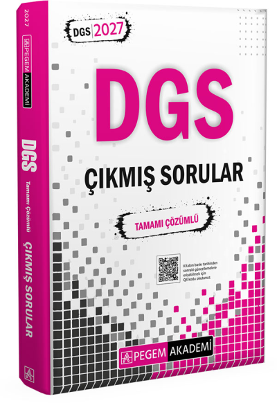 2027 DGS Çıkmış Sorular Pegem Akademi Fotokopi GO - Tüm Sınavlarda Daha İleriye
