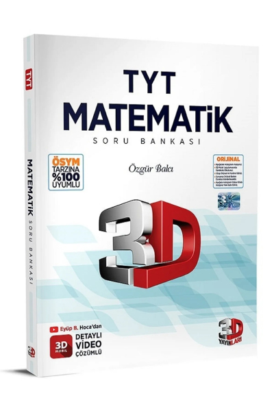 TYT 3D Matematik Soru Bankası Fotokopi GO - Tüm Sınavlarda Daha İleriye