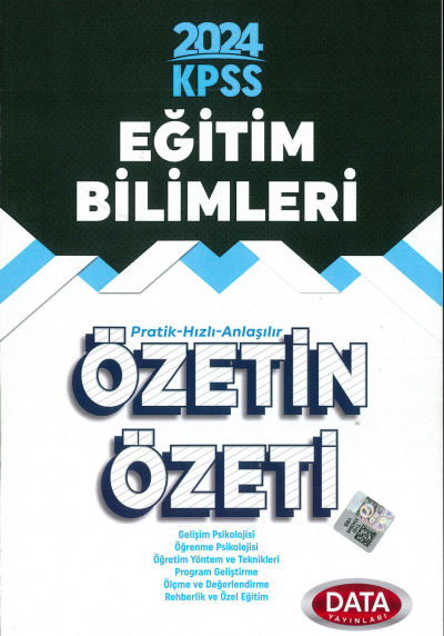 EĞİTİM BİLİMLERİ ÖZETİN ÖZETİ TÜM DERSLER Fotokopi GO - Tüm Sınavlarda Daha İleriye