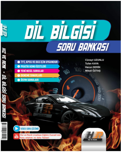 TYT AYT Dil Bilgisi Soru Bankası Hız ve Renk Yayınları Fotokopi GO - Tüm Sınavlarda Daha İleriye