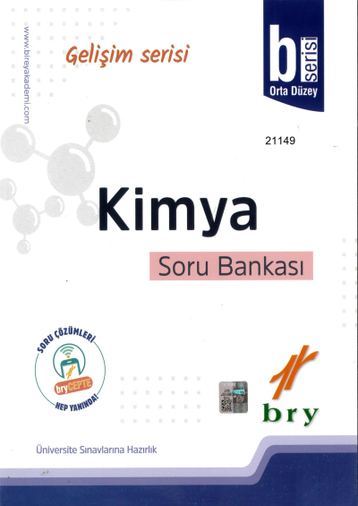 KİMYA SORU BANKASI B SERİSİ ORTA DÜZEY Fotokopi GO - Tüm Sınavlarda Daha İleriye