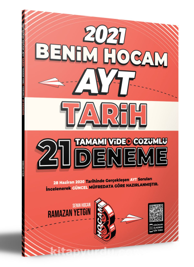 AYT Tarih Tamamı Video Çözümlü 21 Deneme Fotokopi GO - Tüm Sınavlarda Daha İleriye