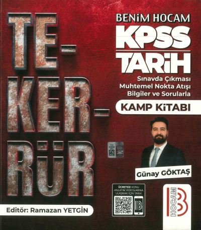 TEKERRÜR TARİH KAMP KİTABI SINAVDA ÇIKMASI MUHTEMEL NOKTA ATIŞI BİLGİLER VE SORULARLA Fotokopi GO - Tüm Sınavlarda Daha İleriye