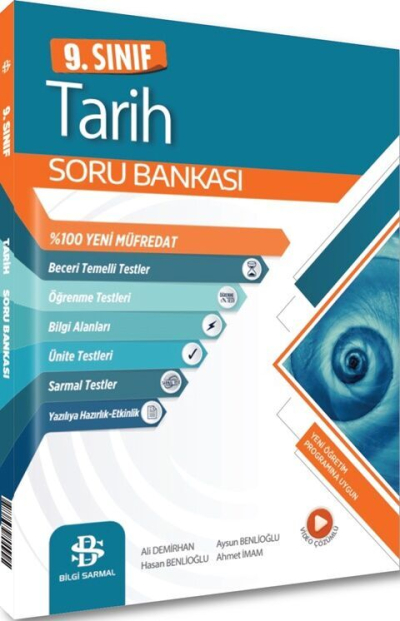 9. Sınıf Tarih Soru Bankası Video Çözümlü Bilgi Sarmal Yayınları Fotokopi GO - Tüm Sınavlarda Daha İleriye