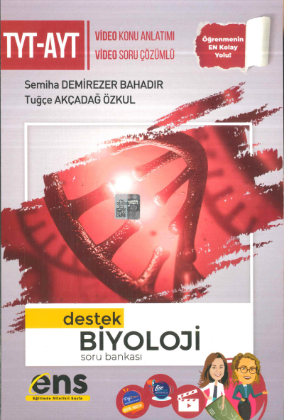 TYT-AYT BİYOLOJİ DESTEK SORU BANKASI Fotokopi GO - Tüm Sınavlarda Daha İleriye