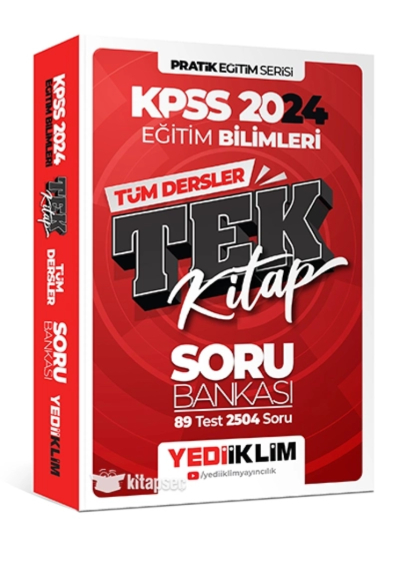 2024 KPSS Eğitim Bilimleri Tüm Dersler Tek Kitap Soru Bankası Fotokopi GO - Tüm Sınavlarda Daha İleriye