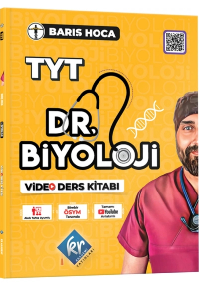 Barış Hoca TYT Dr. Biyoloji Video Ders Kitabı Fotokopi GO - Tüm Sınavlarda Daha İleriye