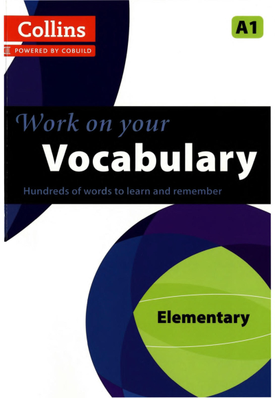 Work On Your Vocabulary Elementary A1 Fotokopi GO - Tüm Sınavlarda Daha İleriye