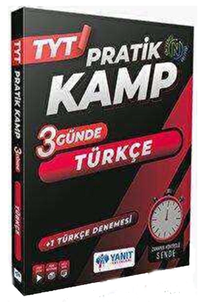 TYT Pratik Kamp 3 Günde Türkçe Yanıt Yayınları Fotokopi GO - Tüm Sınavlarda Daha İleriye