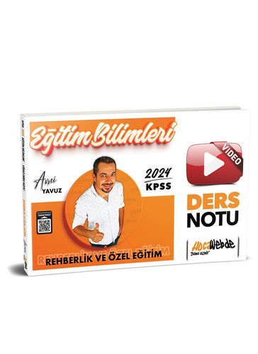 2024 KPSS Eğitim Bilimleri Rehberlik ve Özel Eğitim Video Ders Notları Fotokopi GO - Tüm Sınavlarda Daha İleriye