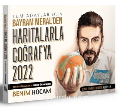 2022 Tüm Adaylar İçin Haritalarla Coğrafya BAYRAM MERAL Fotokopi GO - Tüm Sınavlarda Daha İleriye